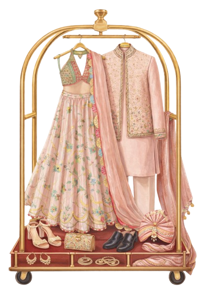 Wedding & Reception outfits